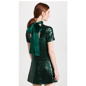 Staud green dresss!!